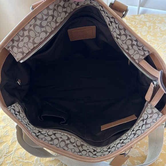 Coach Signature Voyage Bag - Picture 9 of 13